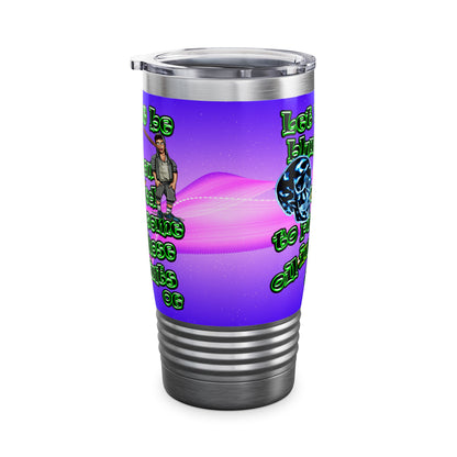 og - Ringneck Tumbler, 20oz (purple-pink wave)