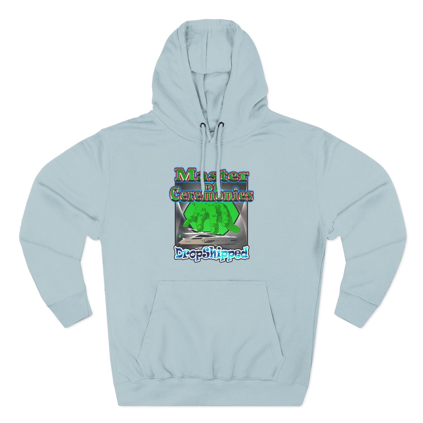 logo - Three-Panel Fleece Hoodie