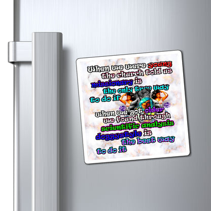 doggystyle - Magnets - (white marble)