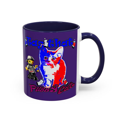 tag that - Accent Mug (purple)