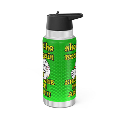 shoot the moon again - Gator Tumbler, 32oz  (logo green)