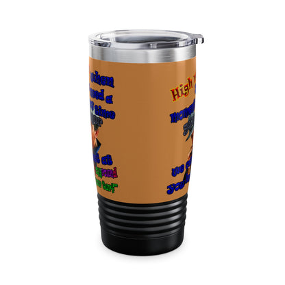high noon - Ringneck Tumbler, 20oz (light brown)