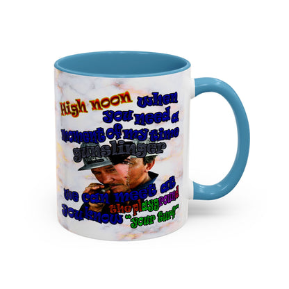high noon - Accent Mug (white marble)