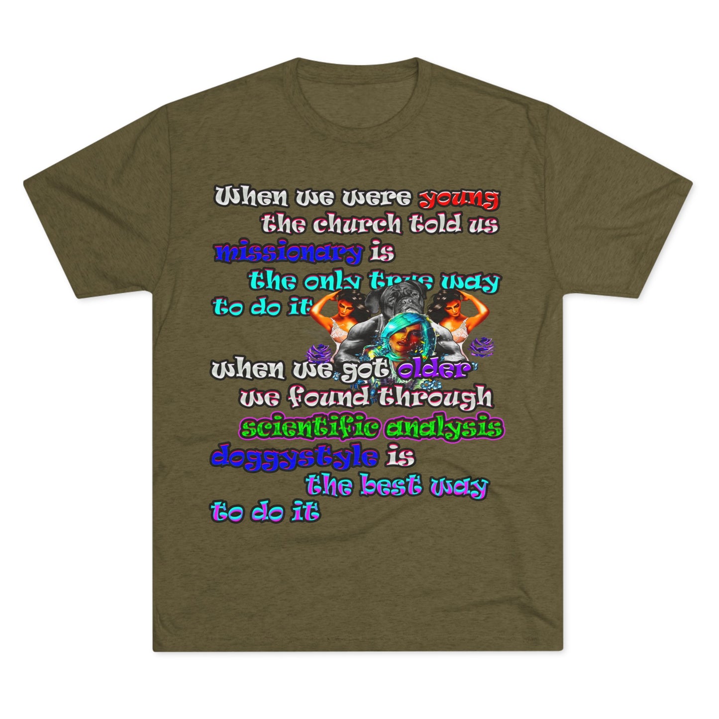 doggystyle - Unisex Tri-Blend Crew Tee