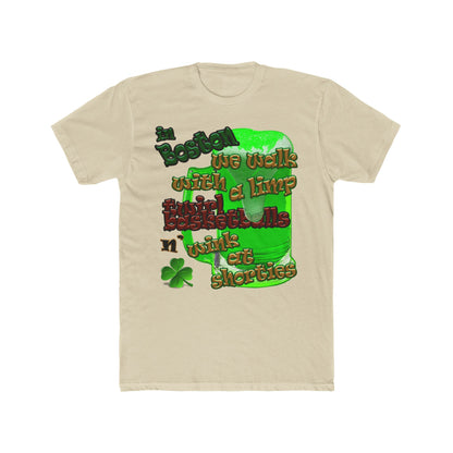 celtics logo - Men's Cotton Crew Tee