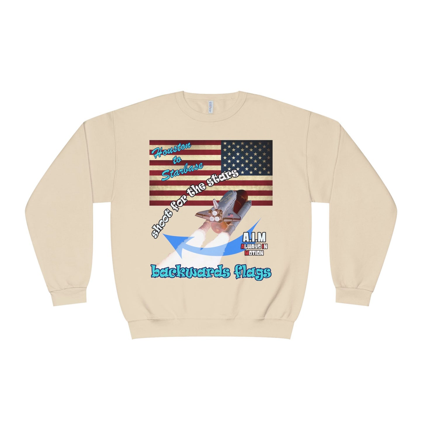shoot for the stars - Unisex NuBlend® Crewneck Sweatshirt