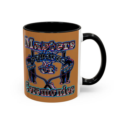 em cee squared - Accent Mug (light brown)