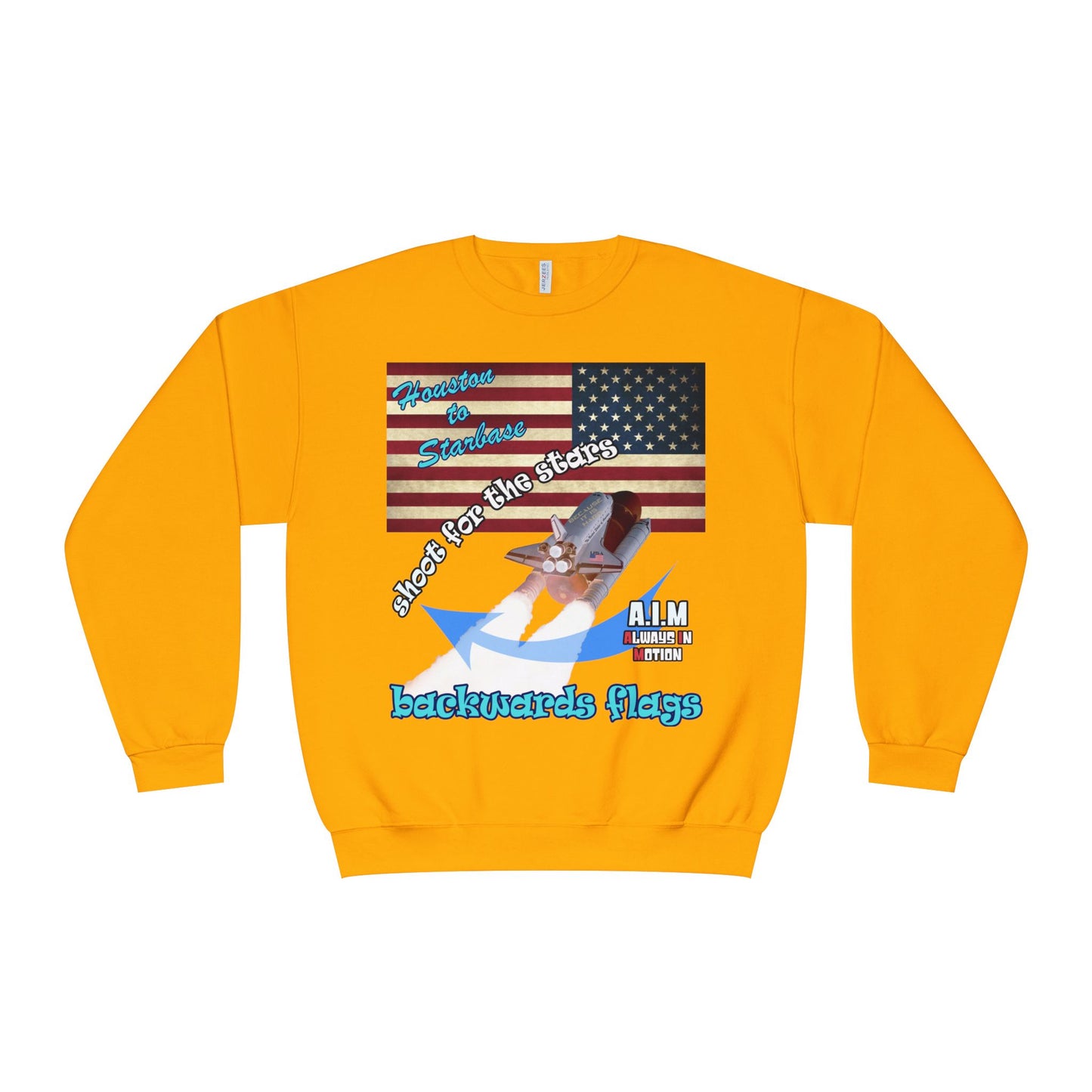 shoot for the stars - Unisex NuBlend® Crewneck Sweatshirt