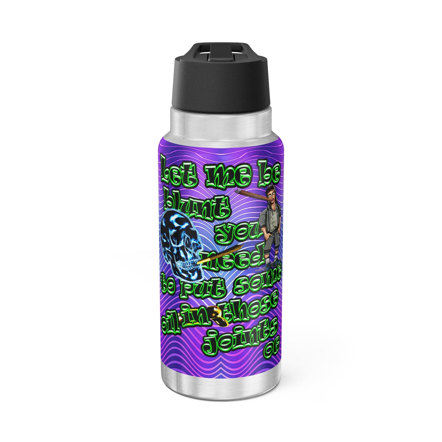 og - Gator Tumbler, 32oz  (purple wave)