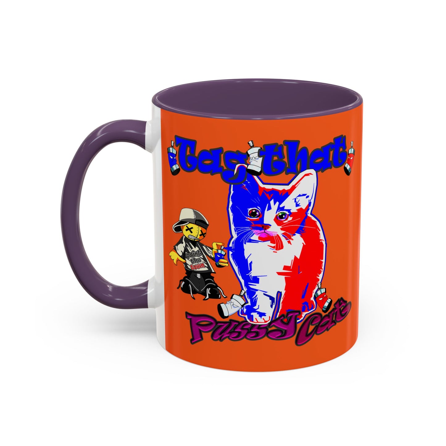 tag that - Accent Mug (orange)