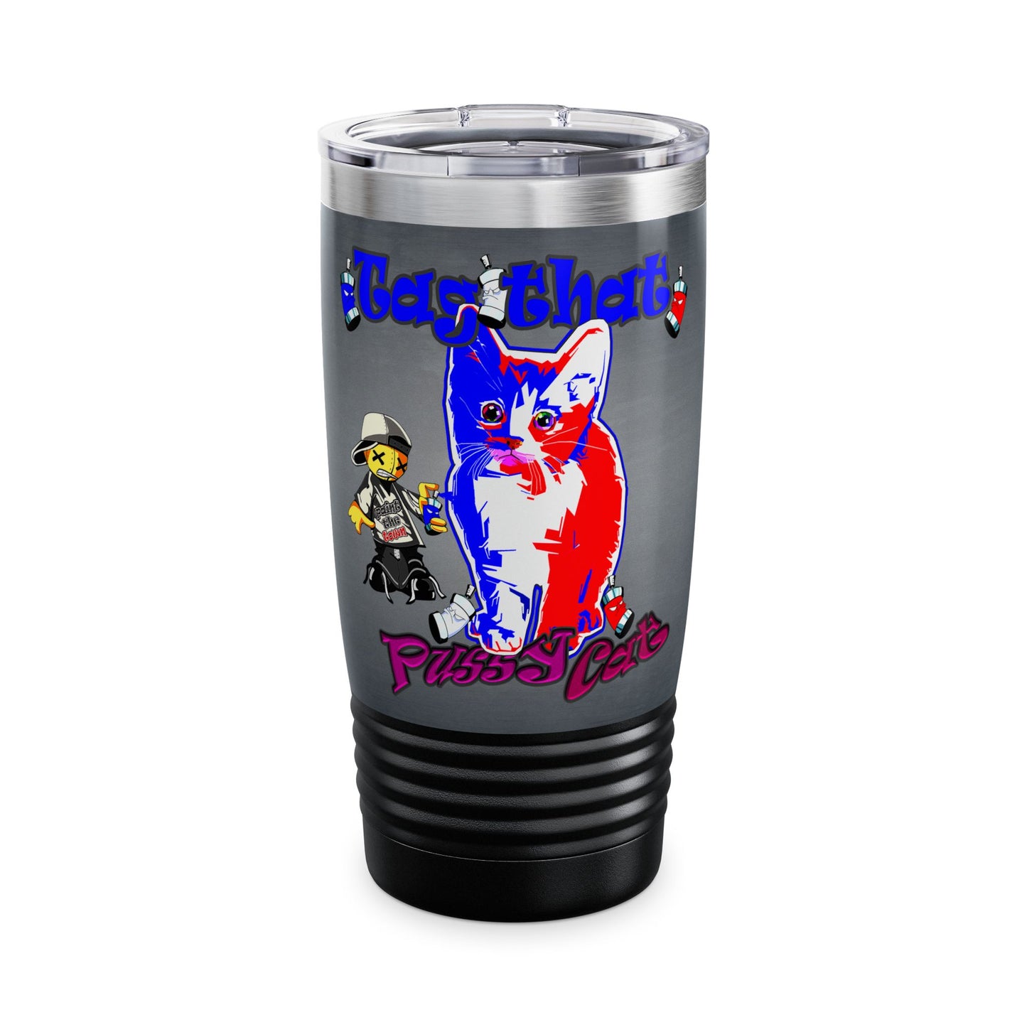 tag that - Ringneck Tumbler, 20oz (grey-light grey)
