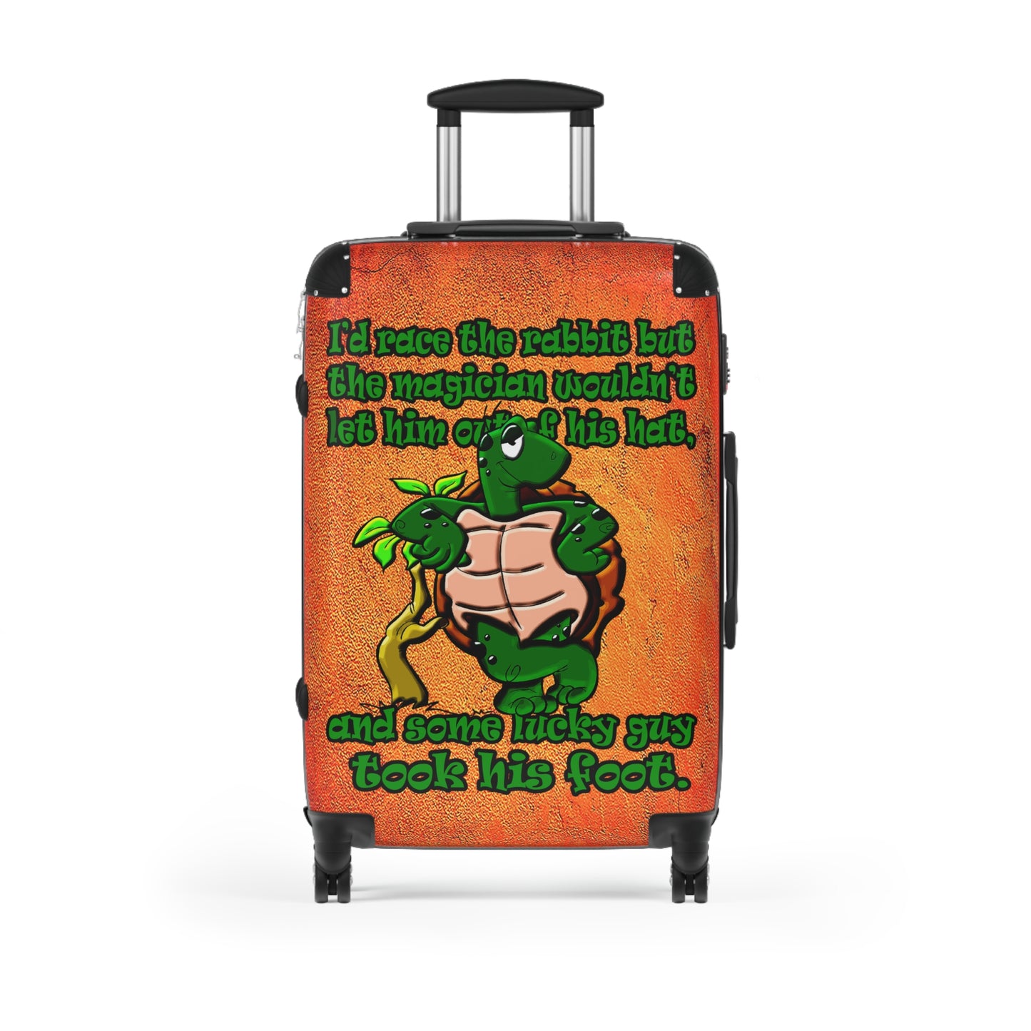 turtle race - Suitcase (burnt orange)