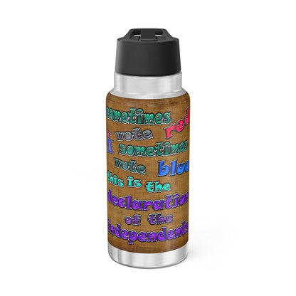declaration of the independents - Gator Tumbler, 32oz  (brown papyrus)