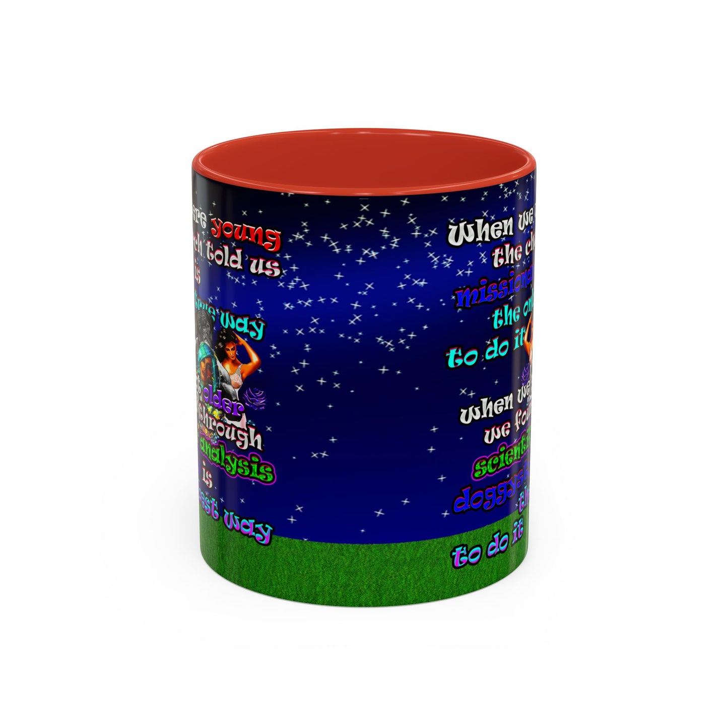 doggystyle - Accent Mug ('snoops' background)