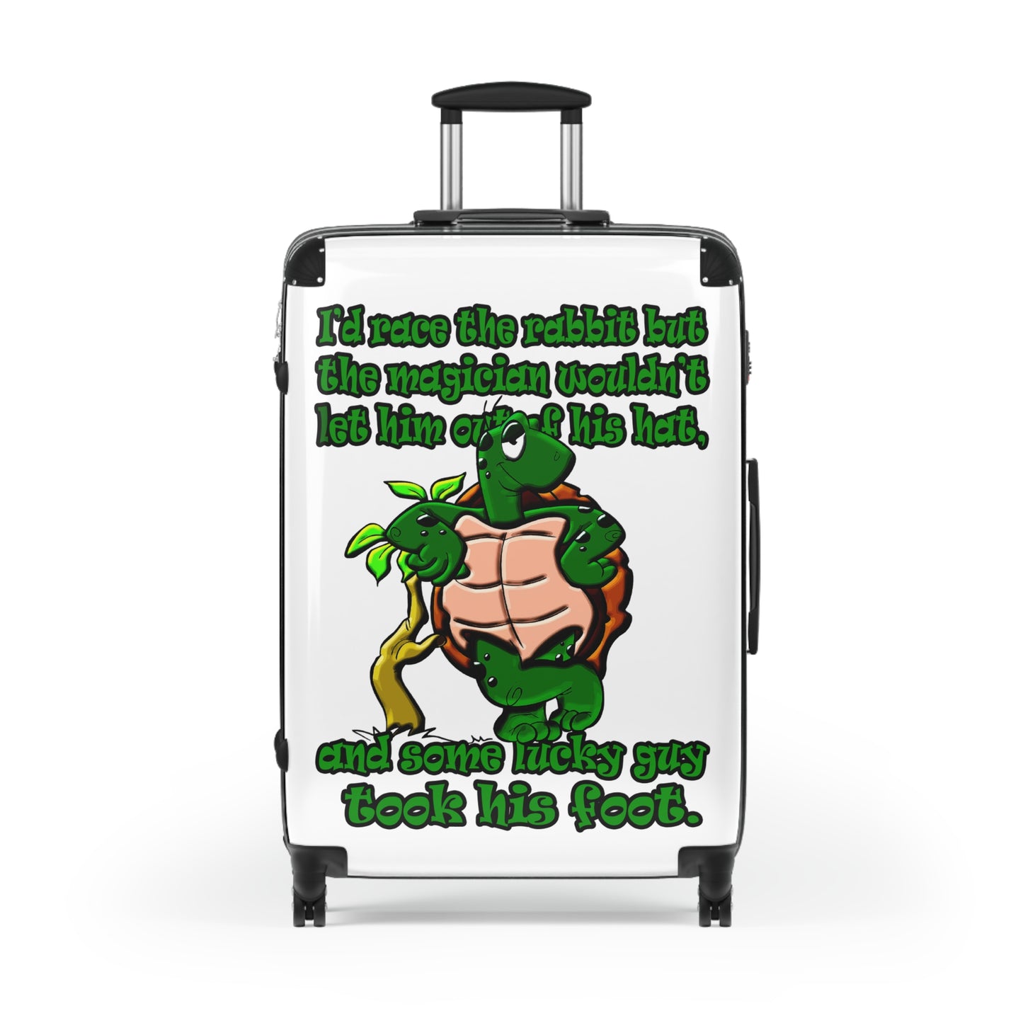 turtle race - Suitcase (white)