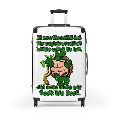 turtle race - Suitcase (white)