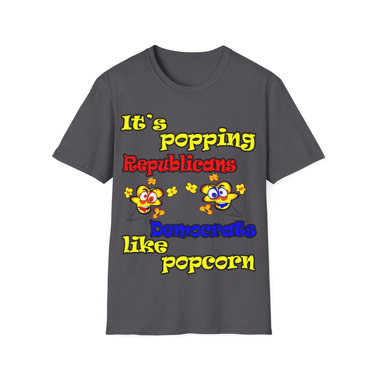 popping like popcorn - Unisex Softstyle T-Shirt