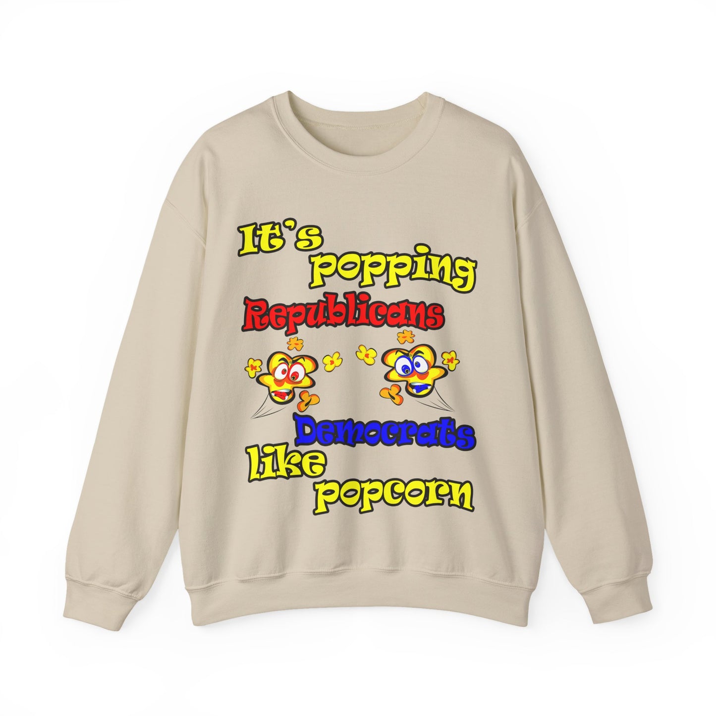 popping like popcorn - Unisex Heavy Blend™ Crewneck Sweatshirt