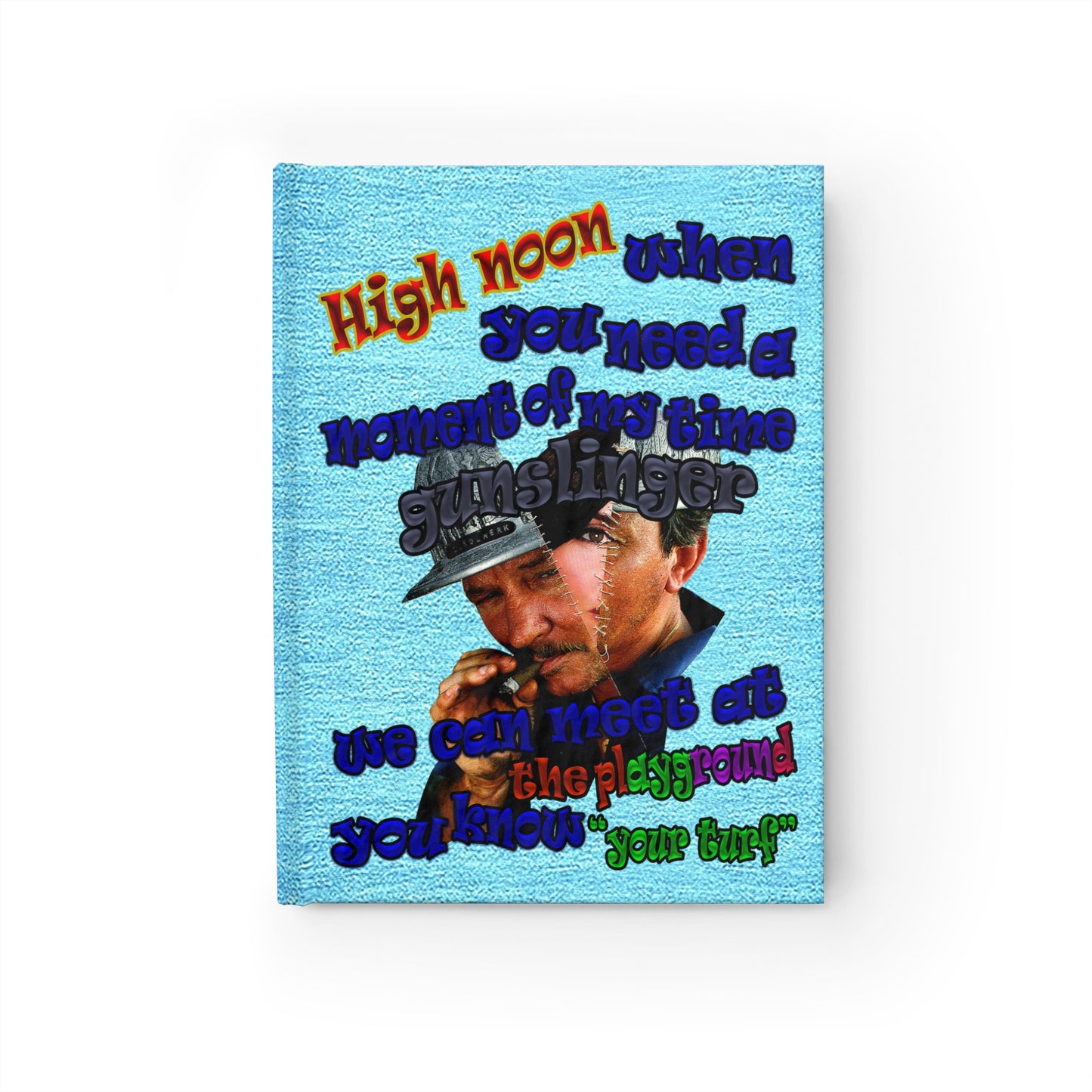 high noon - journal-blank (faded blue)