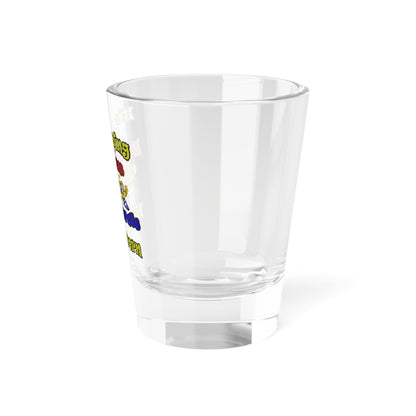 popping like popcorn - Shot Glass