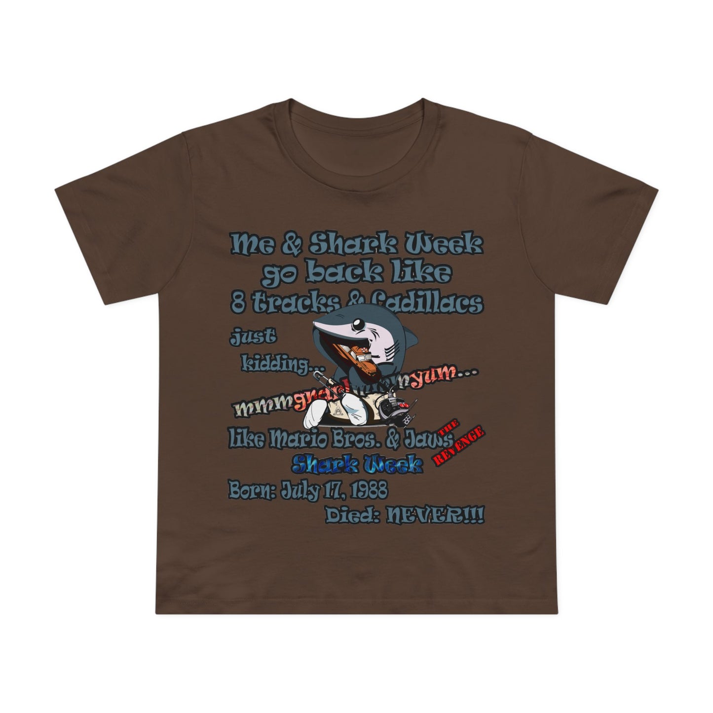 shark week - Women’s Maple Tee