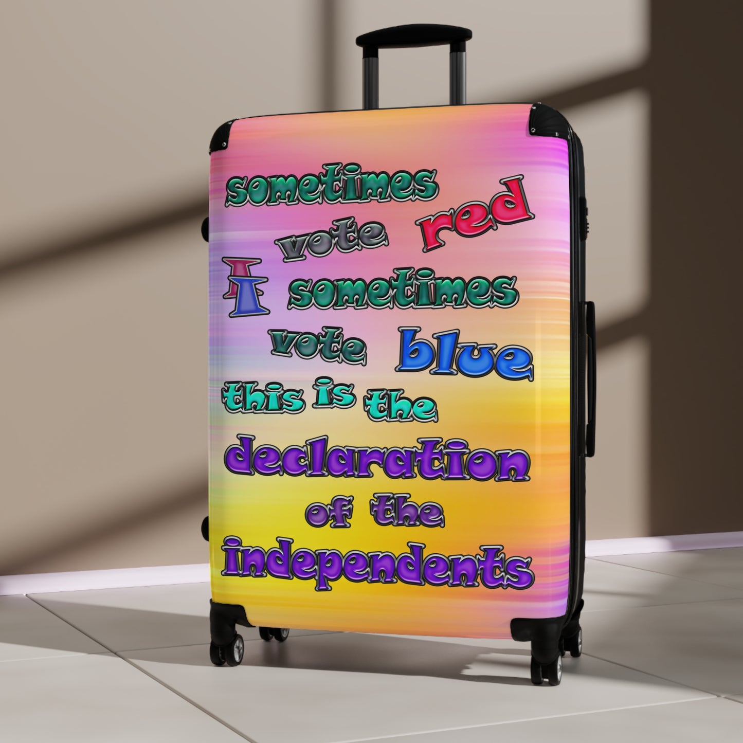 declaration of the independents - Suitcase (color blur)