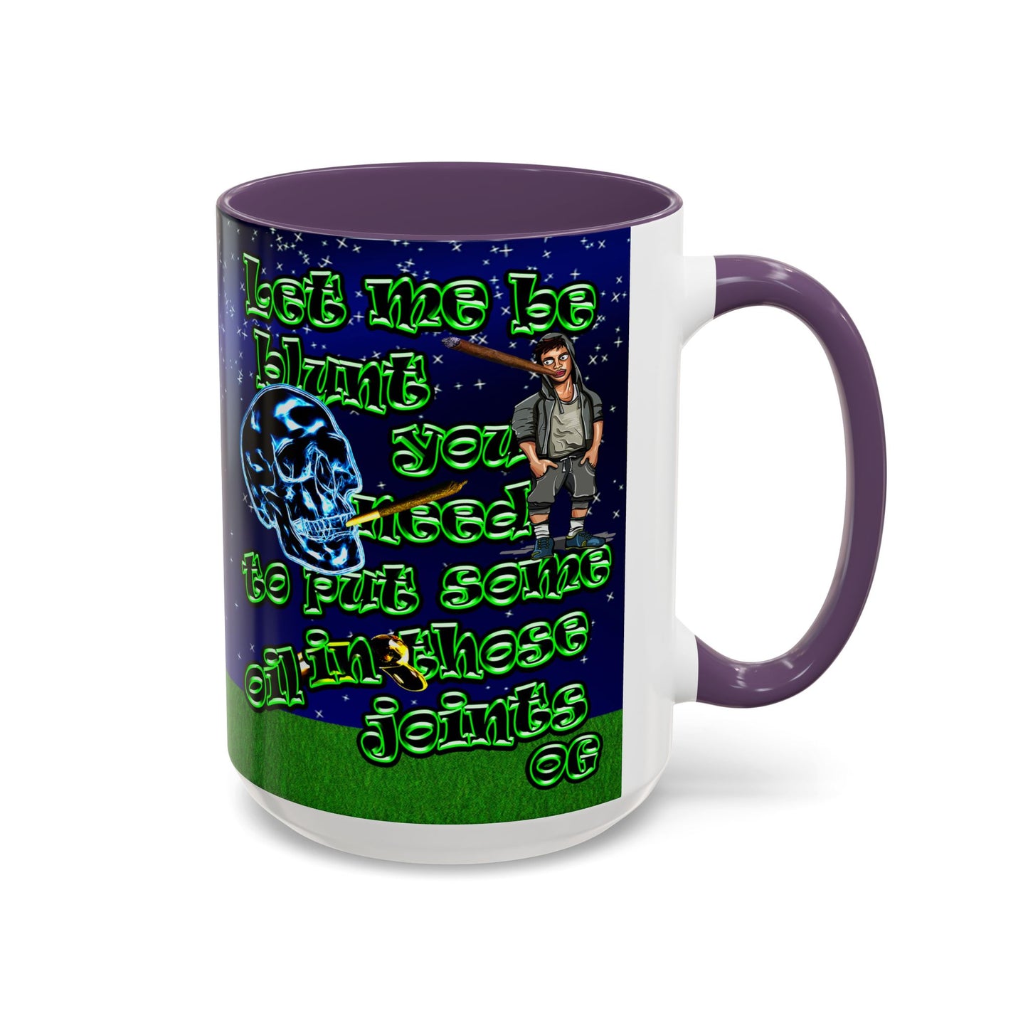 og - Accent Mug ('snoops' background)