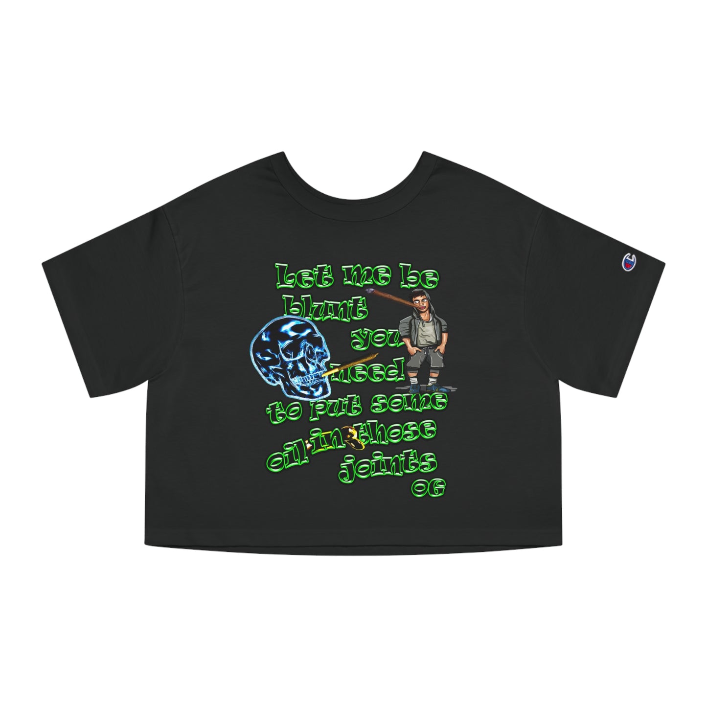 og - Champion Women's Heritage Cropped T-Shirt