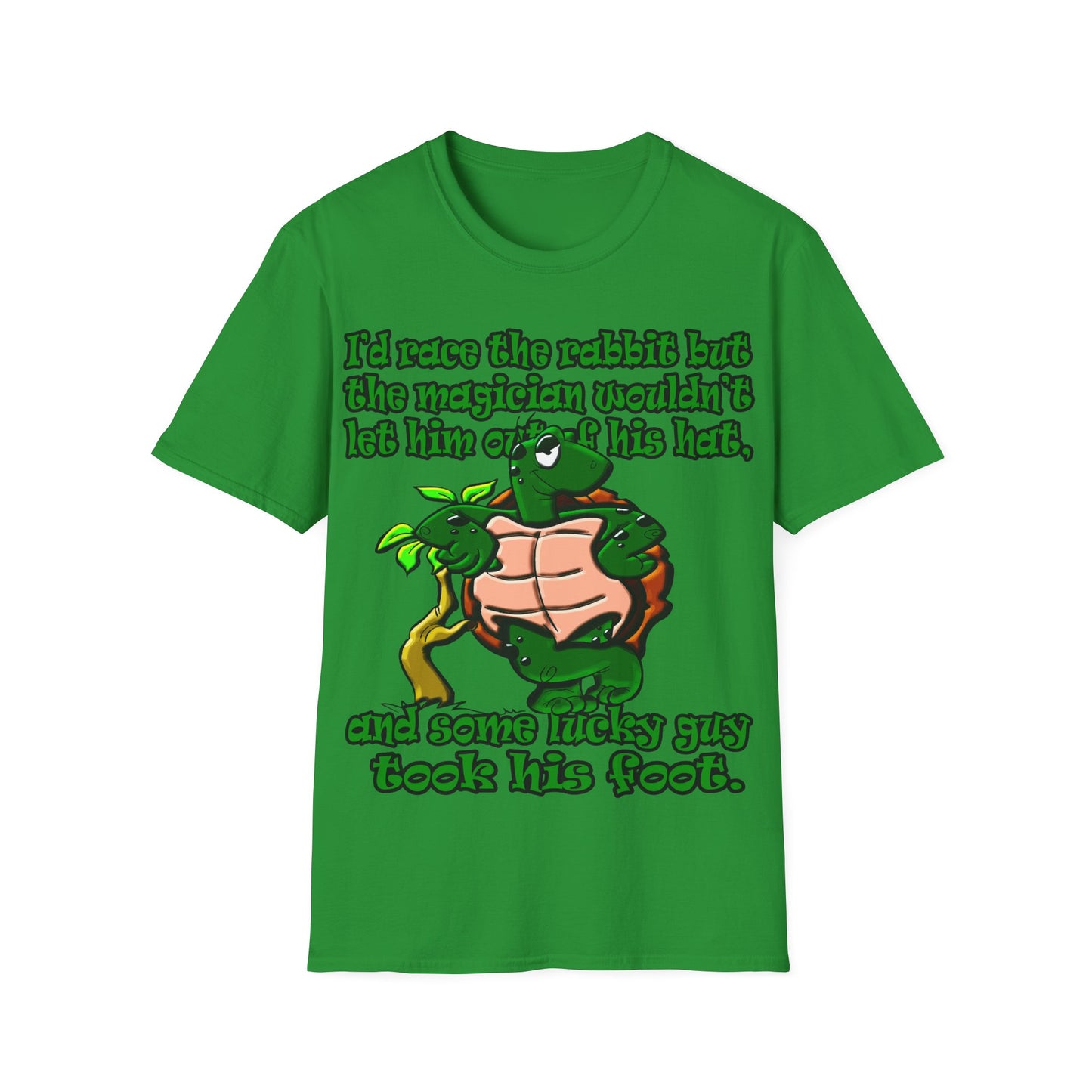 turtle race - Unisex Softstyle T-Shirt