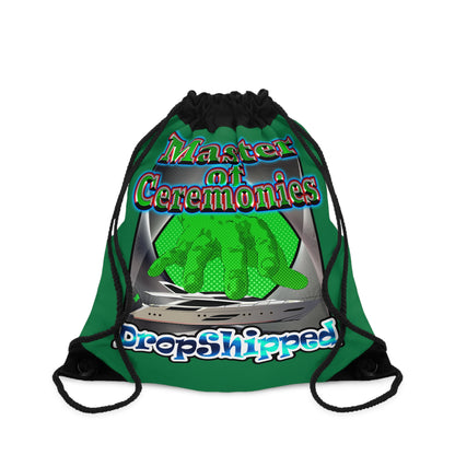 logo - Drawstring Bag (dark green)