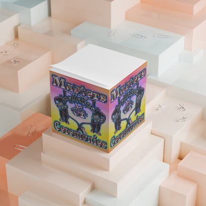 em cee squared - note cube (color blur)