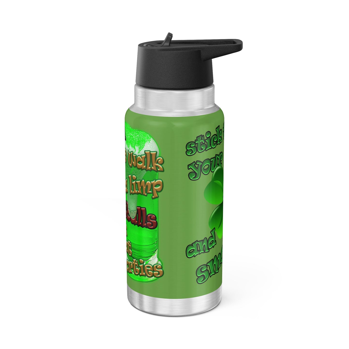 celtics logo - Gator Tumbler, 32oz (green)