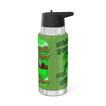 celtics logo - Gator Tumbler, 32oz (green)