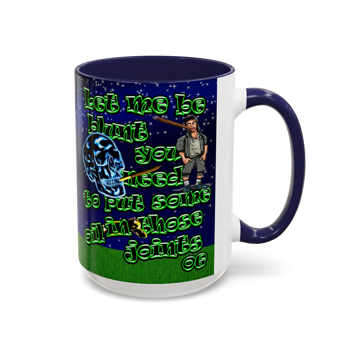 og - Accent Mug ('snoops' background)
