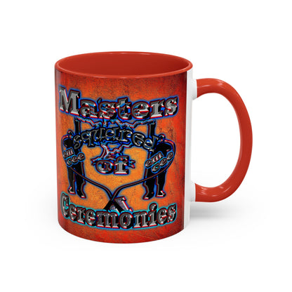 em cee squared - Accent Mug (burnt orange)