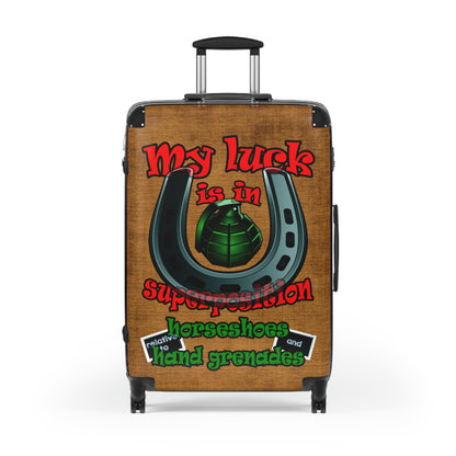 my luck - Suitcase (brown papyrus)