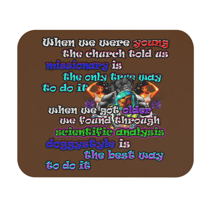doggystyle - Mouse Pad (Rectangle) (brown)