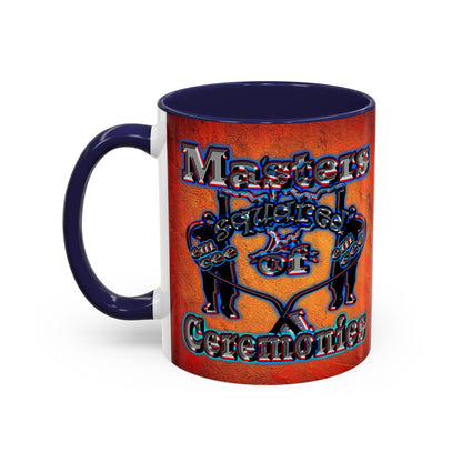 em cee squared - Accent Mug (burnt orange)
