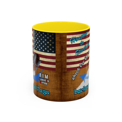 shoot for the stars - Accent Mug (brown papyrus)
