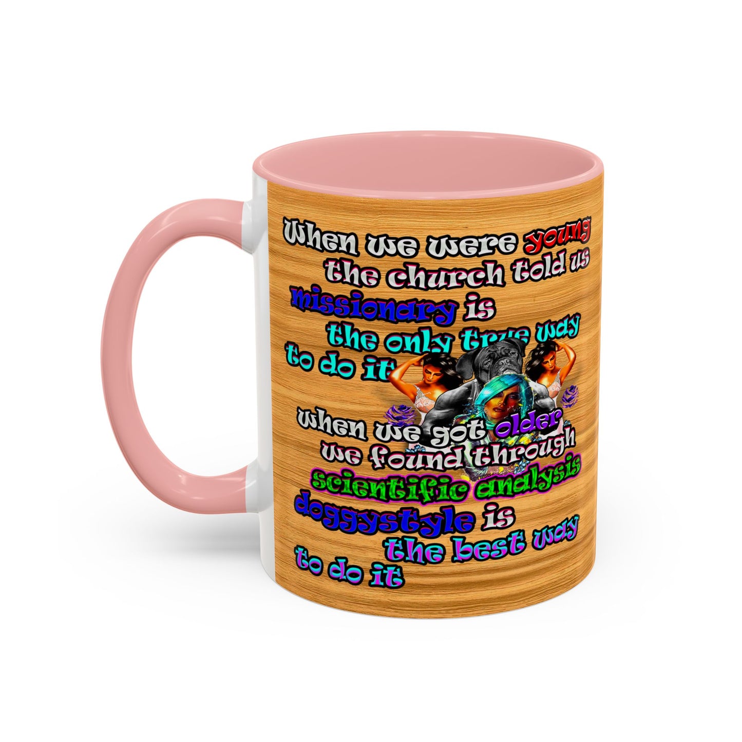 doggystyle - Accent Mug (butterscotch wood finish)