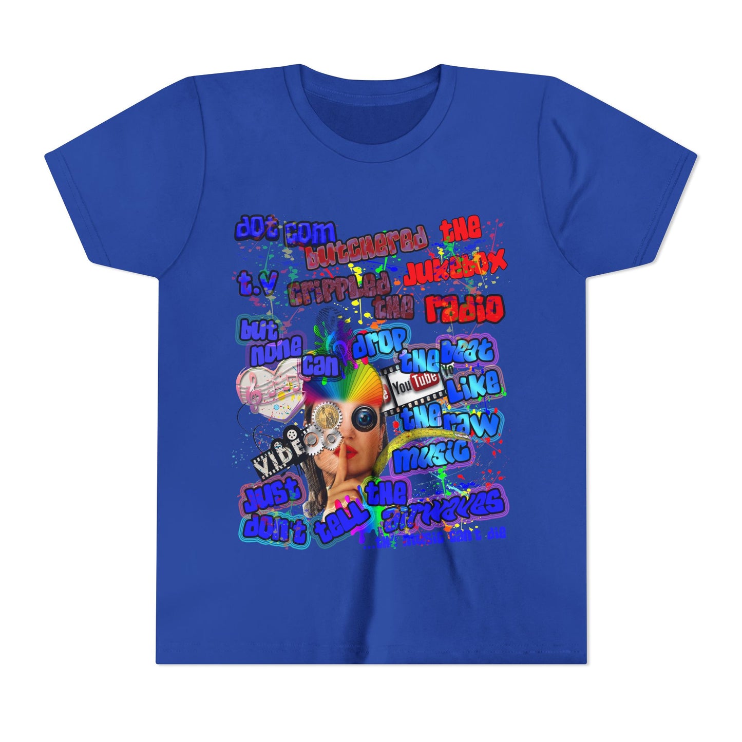 drop the beat - Youth Short Sleeve Tee