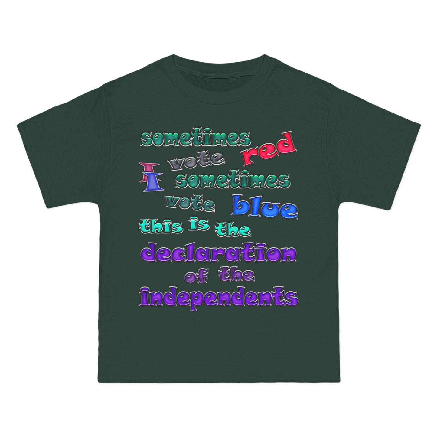 declaration of the independents - Beefy-T®  Short-Sleeve T-Shirt
