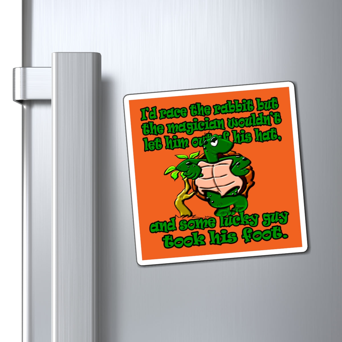 turtle race - Magnets - (orange)