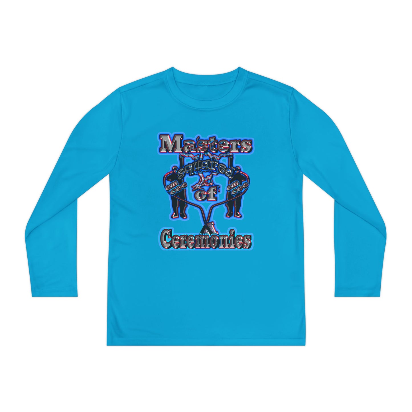 em cee squared - Youth Long Sleeve Competitor Tee