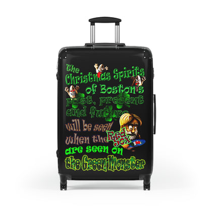 christmas spirits of boston - Suitcase (black)