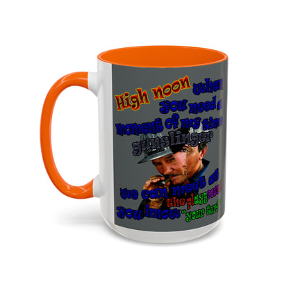 high noon - Accent Mug (dark grey)