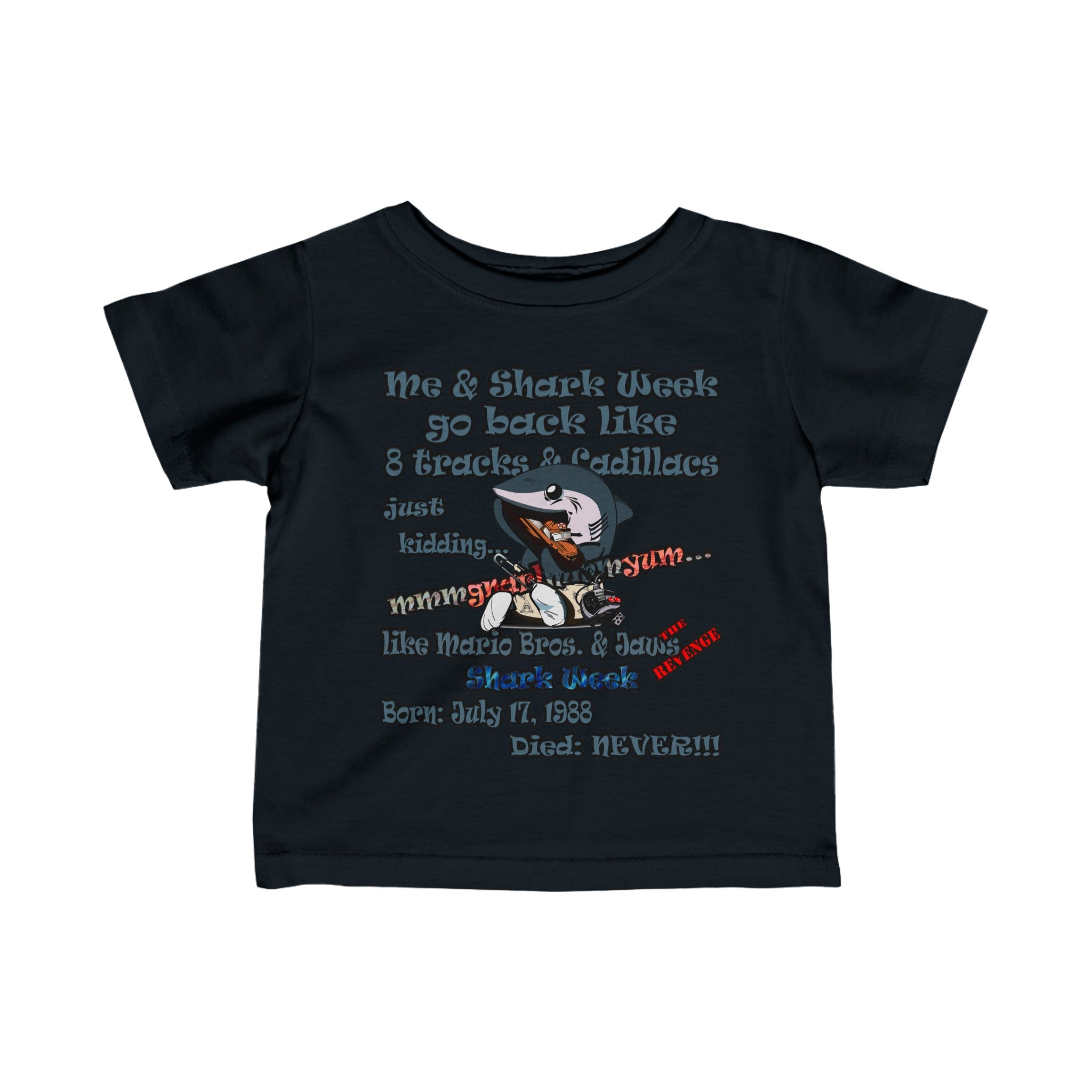shark week - Infant Fine Jersey Tee