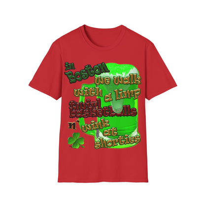 celtics logo - Unisex Softstyle T-Shirt