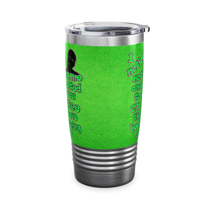 noticed you noticing - Ringneck Tumbler, 20oz (green turf)