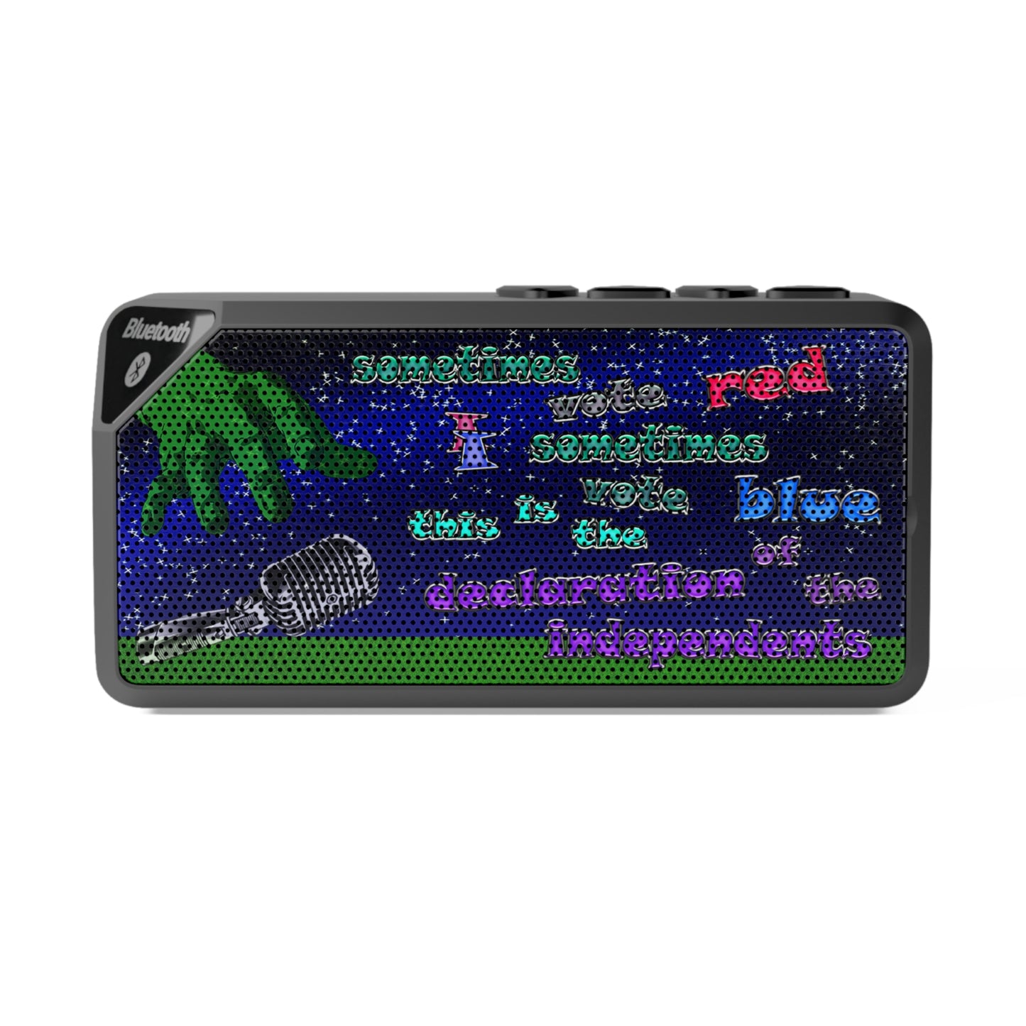 declaration of the independents - Jabba Bluetooth Speaker ('snoops' background)